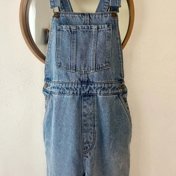 Rollas Light Blue Denim Overalls - Picture 9 of 15